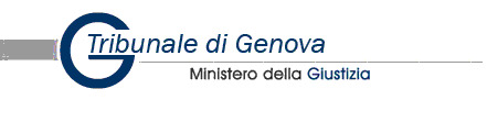 logo tribunale di genova